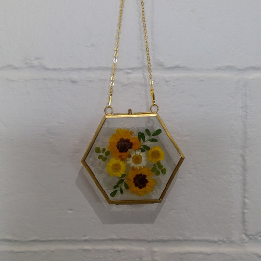 Hanging Floral Frames - Sun Bouquet