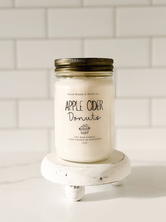 Apple Cider Donut 12oz Soy Candle