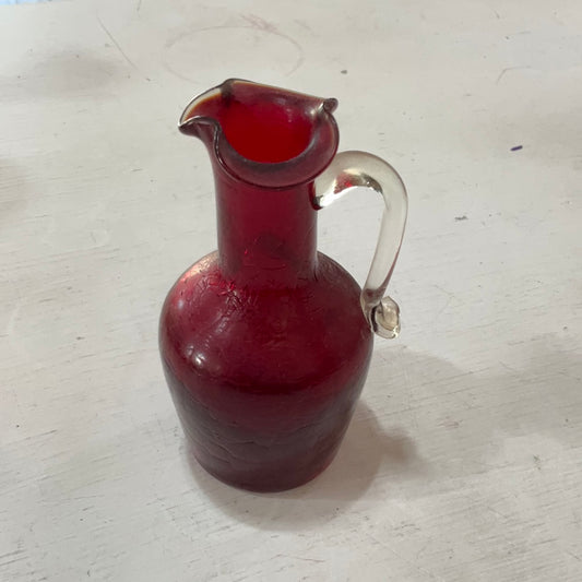 Vintage Red Pitcher