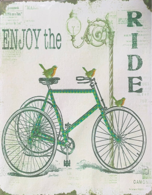 Bird Bicycle Print