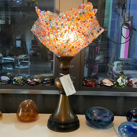 Glass beads Lamp