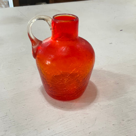 Vintage Orange Pitcher