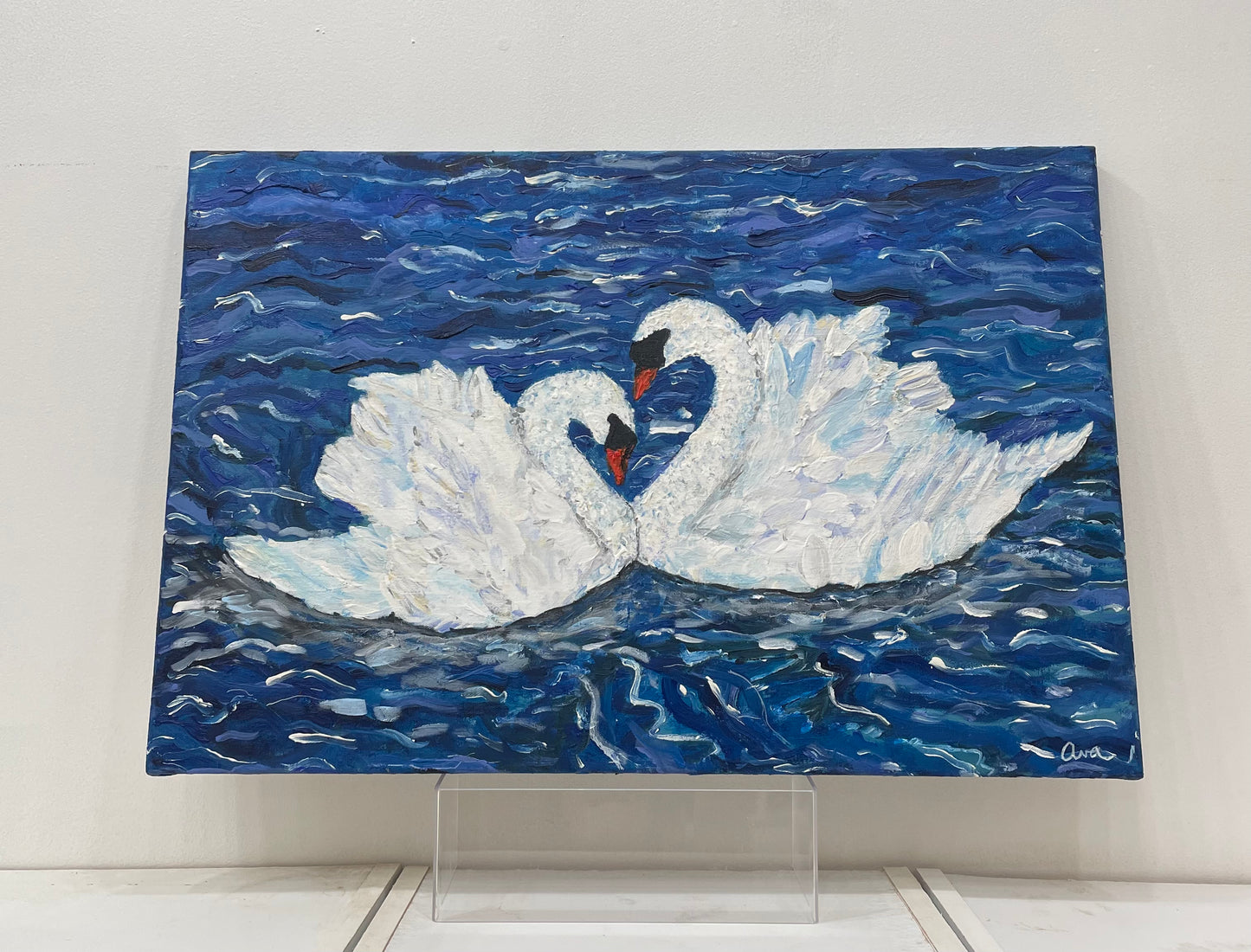 Swans Painting