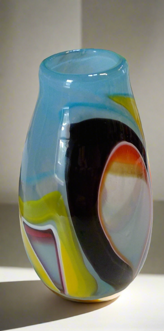 Colorful Murrini Vase