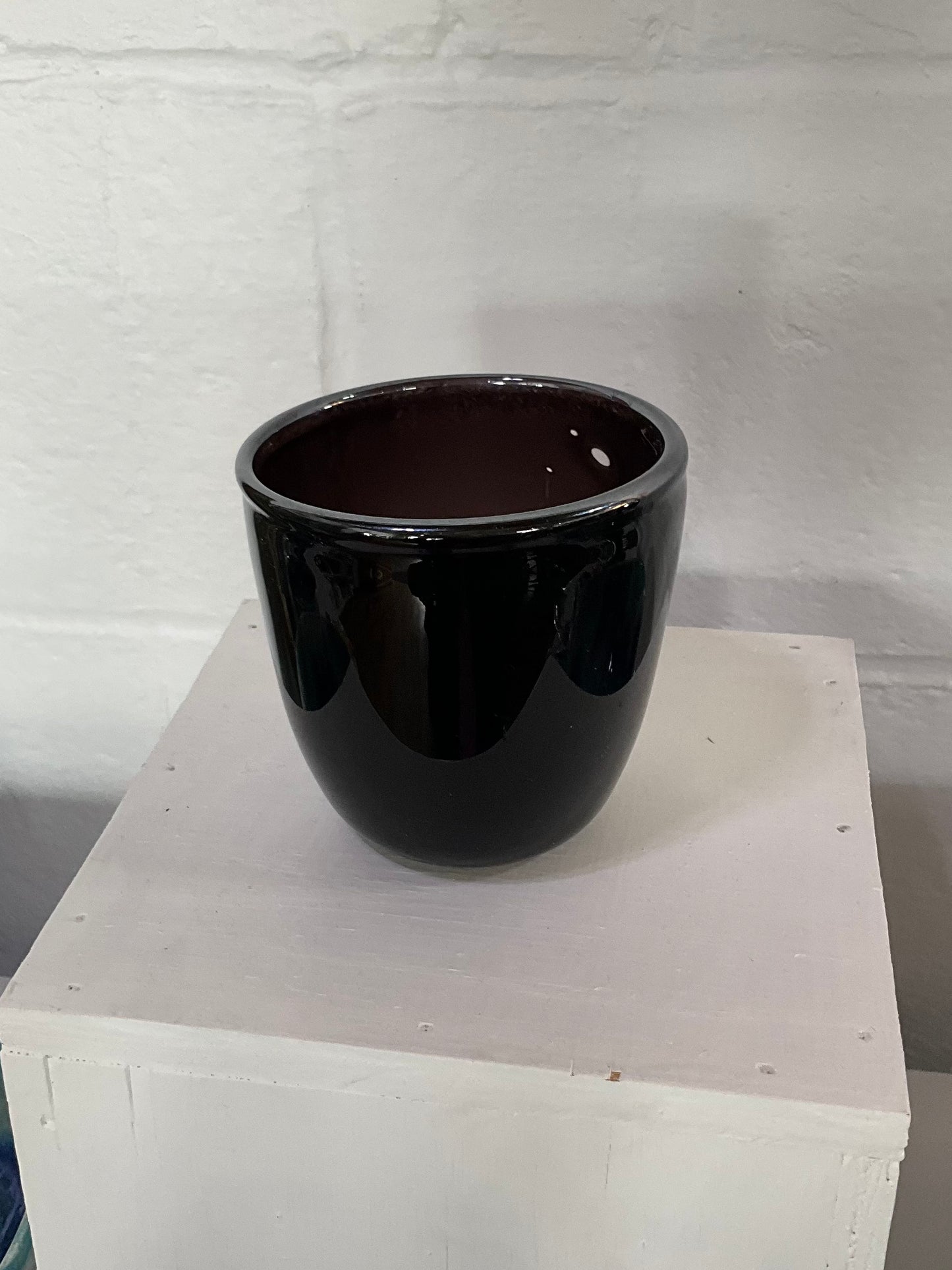 Opaque Black Bowl