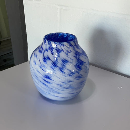 White & Blue Vase