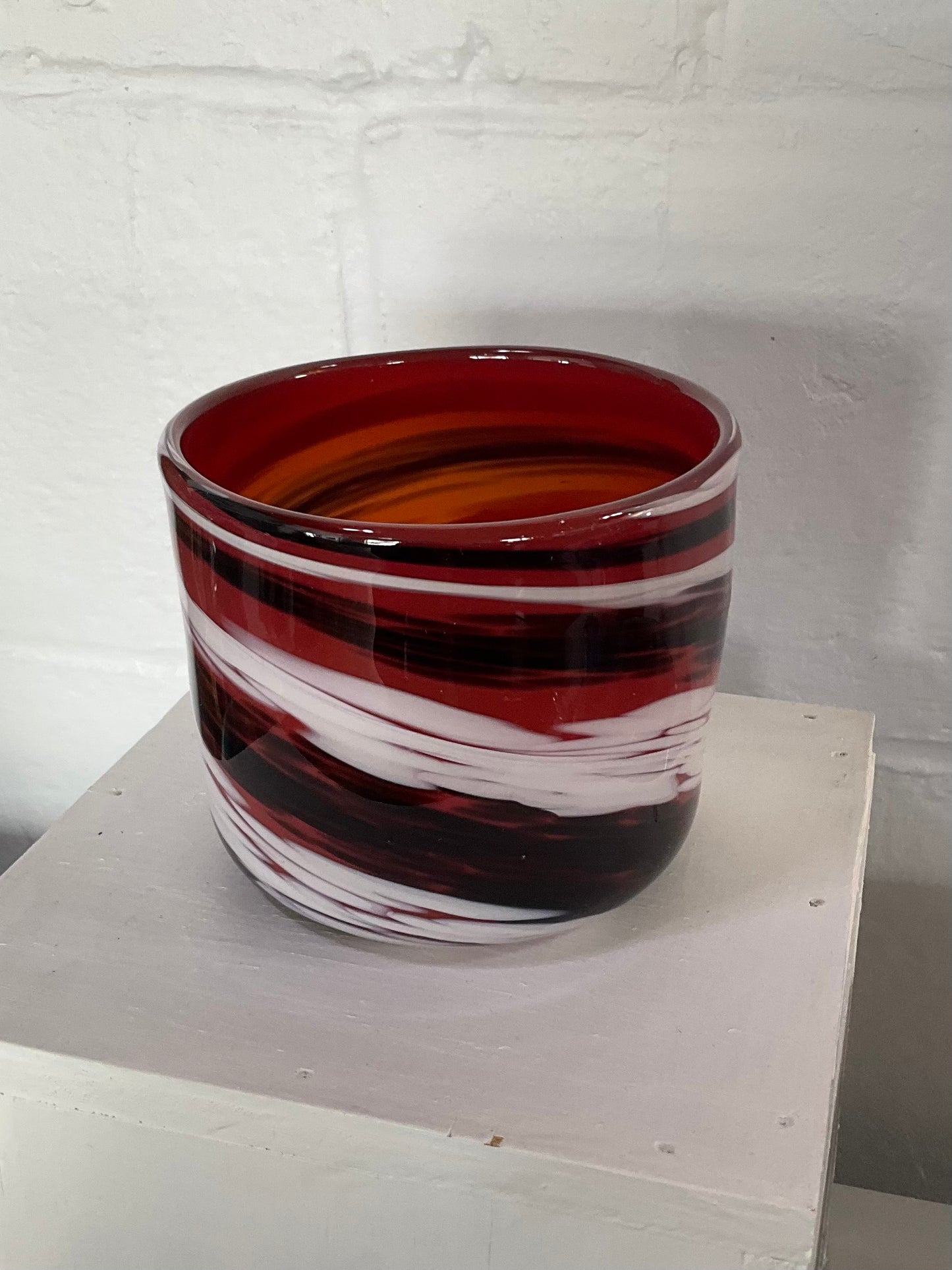 Black and Red Bowl