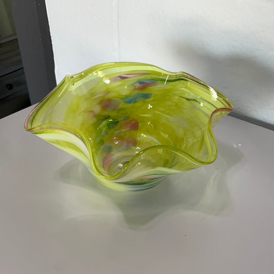 Neon Wavy Bowl