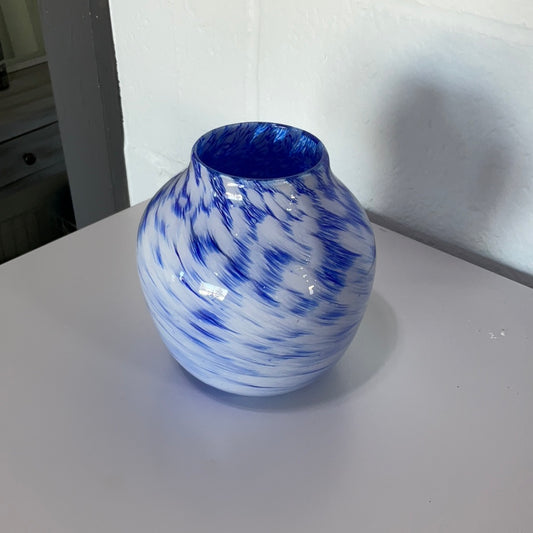 White & Blue Vase