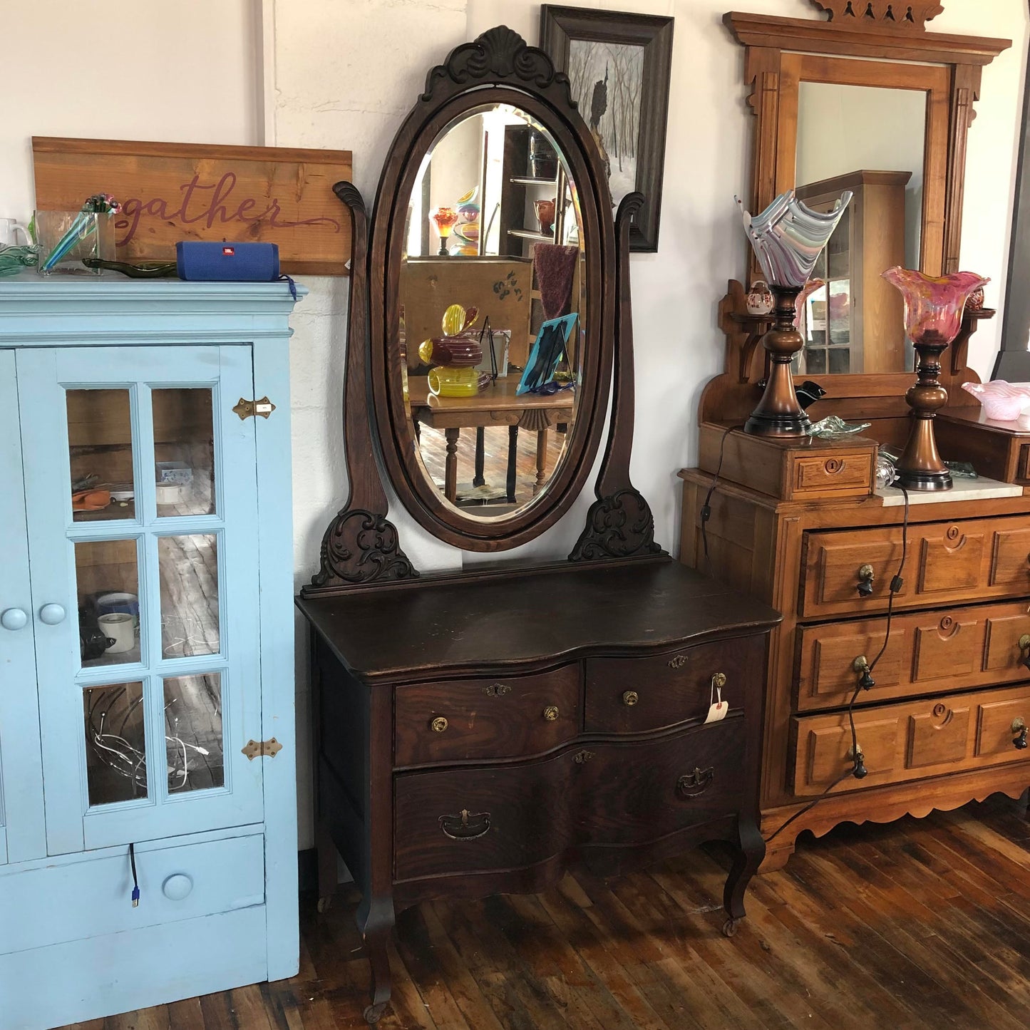 Princess Dresser Swivel Mirror