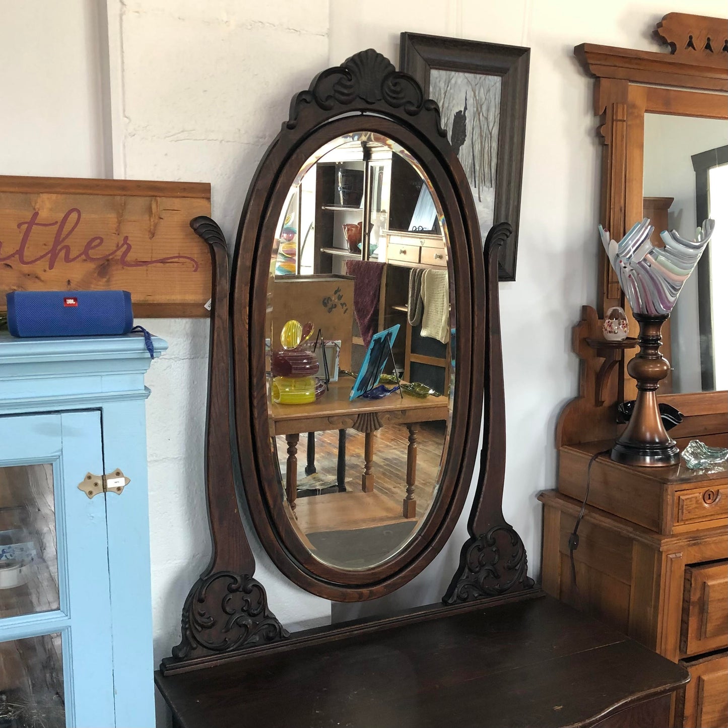 Princess Dresser Swivel Mirror